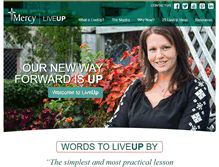 Tablet Screenshot of liveup.com